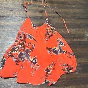 Floral Halter Top